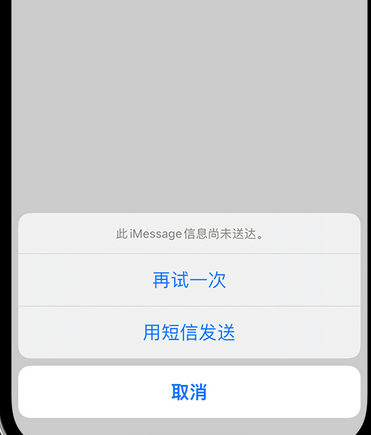 富拉尔基apple维修iPhone上无法正常发送iMessage信息