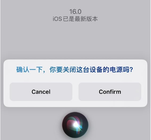 富拉尔基苹果手机维修分享iOS 16 Beta5为什么要取消Siri语音关机功能 