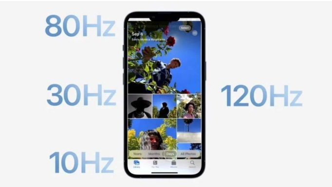 富拉尔基苹果14维修分享iPhone 14有高刷吗 