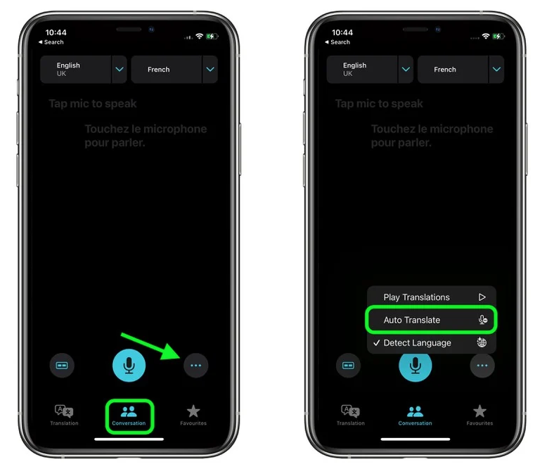 富拉尔基苹果手机维修分享iOS 15 “翻译” App 新改进 