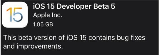 富拉尔基苹果手机维修分享如何升级到iOS15.0 beta5 